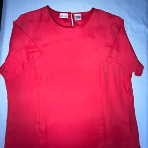 Liz Baker‎ Red Women's Top Size 1X